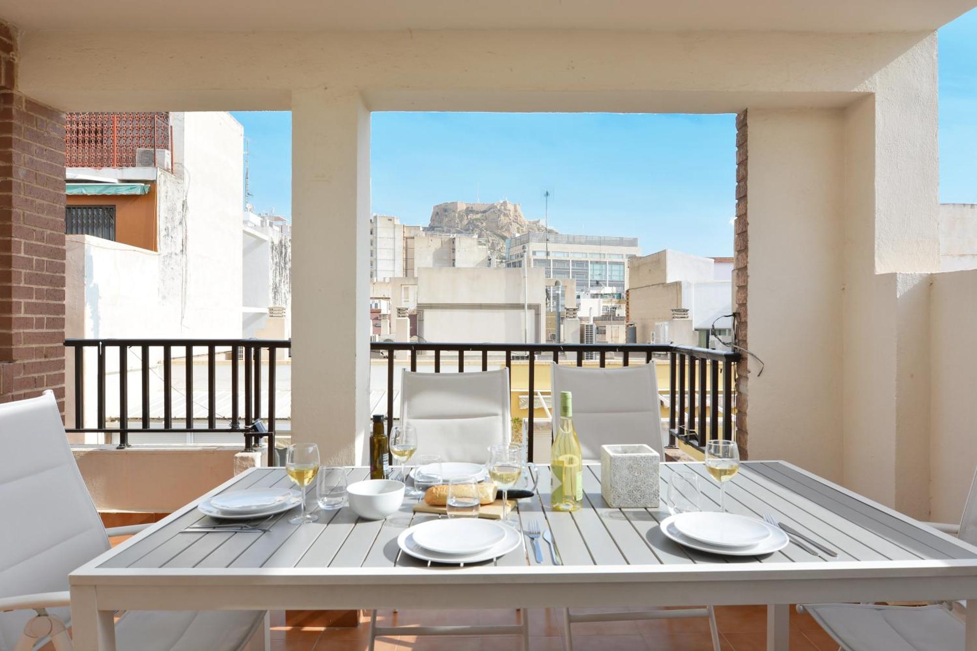 City Center Penthouse By Nras Alicante Ngoại thất bức ảnh